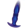 Анальная вибропробка Toy Joy Thrusting Vibr Plug (синий)
