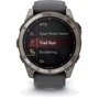 Смарт-часы Garmin Fenix 8 Pro AMOLED 51mm Sapphire Titanium with Graphite/Black Silicone Band (010-03199-11)