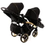 Универсальная коляска для двойни 2 в 1 Junama Diamond S-line Duo Slim 03: Материал колес полиуретан