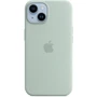Чохол для iPhone Apple for iPhone 14 Silicone Case with MagSafe Succulent (MPT13) 