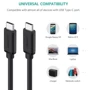 Кабель Ugreen USB-C to USB-C 3A 1m Black (50997) фото 7