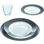 Тарелка суповая Luminarc Astre Black 22 см (P6758): Размеры, см 22