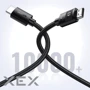 Кабель и переходник HDMI M - M 1.0 м V2.0 4K Cafule Ugreen в полиуретановой оплетке HD119