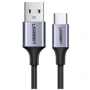 Кабель UGREEN USB Cable to USB-C US288 3A 18W 1.5m Black