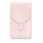 Внешний аккумулятор Baseus Magnetic Bracket Wireless 10000mAh 20W Pink (PPCX000004)