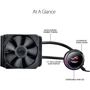 Кулер ASUS ROG-RYUO-120 (90RC0010-M0UAY0): Регулировка оборотов широтно-импульсная модуляция (PWM)