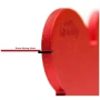 Адресник My Family Basic Aluminum Кружок маленький красный (8055960251704): Производитель My Family