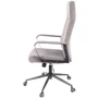 Крісло АКЛАС Авіс TILT Gray fabric Сіре (00127047): Матеріал оббивки Ткань
