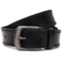 Мужской ремень Borsa Leather черный (V1125FX02-black)