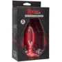 Силиконовая анальная пробка Doc Johnson Kink Lube Luge Premium Silicone Plug 5", 11,43х4,8 см, красный