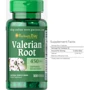 Puritan's Pride Valerian Root 450 mg 100 caps Валеріана корінь: Стать унісекс