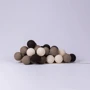 Гирлянда Cotton ball lights на 10 шаров 2,7м, Brown: Применение Для дома