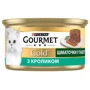 Влажный корм GOURMET Gold для взрослых кошек кусочки в паштете с кроликом 24х85 г (7613033706271): Возраст Взрослые