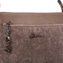 Женская сумка через плечо Desisan коричневая (SHI581-213): Фактура Тиснение, Матовая, Зернистая
