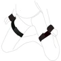 Набор для фиксации Art of Sex - BDSM Нands to Нips Simple