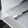 Кабель Baseus Cable USB-C to USB-C Cafule Metal 100W 1m Black (CATJK-C01) фото 7