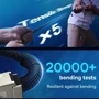 Кабель Baseus Cable USB-C для Lightning Unbreakable Series Fast Charging 1m Black (P10355803111-00) фото 7