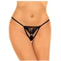 Женские стринги SoftLine String Black, S-L (2314 )