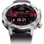 Смарт-часы iMiki D2 Silver Silicone Strap: Дисплей 1.43" AMOLED (466x466) / 2.5D High Hardened Glass