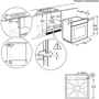 Духовой шкаф электрический Electrolux OEF3H30X: Объем, л 72