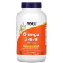 NOW Foods Omega 3-6-9 1000 mg Softgels 250 caps