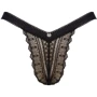 Трусики Obsessive Estiqua black XS/S