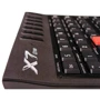 Клавіатура A4 Tech X7-G100 USB Black: інтерфейс підключення дротова USB