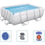 Бассейн Bestway каркасный 3662 л 282х196х84 см картриджный фильтр-насос 1250 л/ч дозатор хлора (56629)