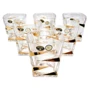 Стаканы для виски Bohemia 6шт Zigzag Gold (199-1286)