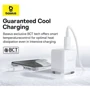 Зарядное устройство Baseus USB-C Wall Charger Palm 1C 20W with USB-C Cable White (P10111602213-01) фото 7