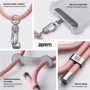 Ремешок для смартфона ArmorStandart Silicone Rope Titanium Pink with Grey holder (ARM76275): Тип аксессуара ремешок