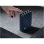 Женский кошелек Ogon Designs Quilted passport синий (QP_Navy Blue): Материал Алюминий