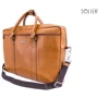 Сумка для ноутбуков Solier 17" KILBRIDGE Leather Case Camel (SL03Camel) фото 9