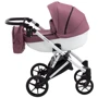 Коляска 2 в 1 Bair Next White Soft 70 темно-бузковий фото 8