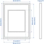 Рамка ІКЕА RÖDALM 30х40 см (40548917): Виробник Ikea