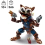 Конструктор LEGO Marvel Rocket & Baby Groot Ракета и малыш Грут (76282): Количество деталей, шт. 566