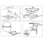 Варочная поверхность Electrolux EHF56547XK: Количество конфорок 4