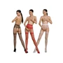 Эротические колготки-бодистокинг Passion ECO S009 red