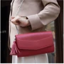 Женская сумка через плечо BlankNote красная (BN-BAG-7-red): Застежка Магнитная