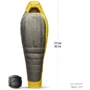 Спальный мешок Sea to Summit Spark -1C/30F Regular Beluga Black (STS ASL041072-050103): Назначение весна/осень