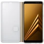 Аксессуар для смартфона Samsung Neon Flip Cover Gold (EF-FA730PFEGRU) for Samsung A730 Galaxy A8 Plus 2018: Материал полиуретан