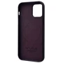 Чехол для iPhone WAVE Premium Leather Edition Case with MagSafe Deep Violet for iPhone 12/12 Pro: Материалы искусственная кожа