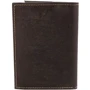 Мужская обложка для документов DNK Leather коричневая (DNKTW-12-MH-brown): Формат кошелька Вертикальный