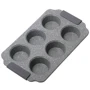 Форма Kamille для выпечки кексов 30х18х3см (KM-6038-GY)