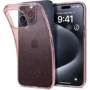 Чохол для iPhone Spigen Liquid Crystal Glitter Rose Quartz (ACS06702) для iPhone 15 Pro