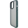 Чохол для iPhone Mobile Case TPU+PC Metal Buttons Green для iPhone 13 Pro Max: Матеріали поликарбонат и полиуретан
