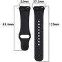 Ремінець BeCover Sport Band Black для Redmi Watch 3 Active (710214) фото 5
