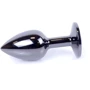 Анальная пробка BOSS of TOYS Boss Series - Jewellery Dark Silver PLUG Dark Blue S (BS6400032)
