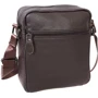 Мужская сумка планшет Borsa Leather коричневая (100316-brown): Страна производитель Тайвань