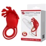 Віброкільце для члена Pretty Love Vibrant Penis Ring Ruben Red